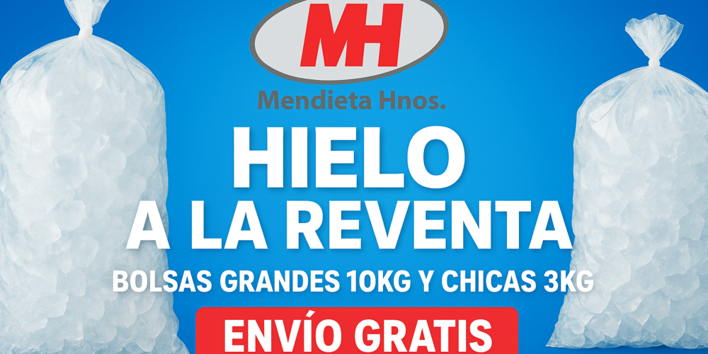 HIELO PARA REVENTA KIOSKOS